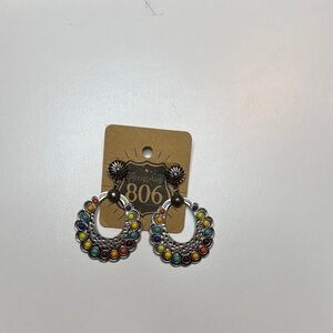 Colorful Hoop Earrings